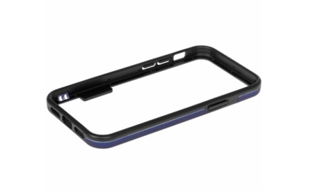 Бампер для iPhone 12/12 Pro Deppa Soft Bumper Синий (870053)