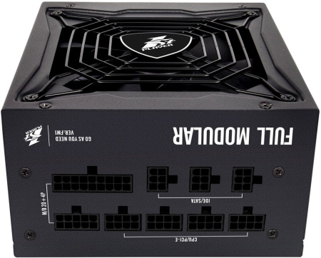 Блок питания 850Вт 1STPLAYER STEAMPUNK (APFC,140мм,4PCI-E,6SATA,80+Gold,полностью модульный)[PS-850SP]