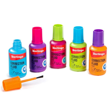 Корректирующая жидкость BERLINGO "Fuze"химическая (KR200)