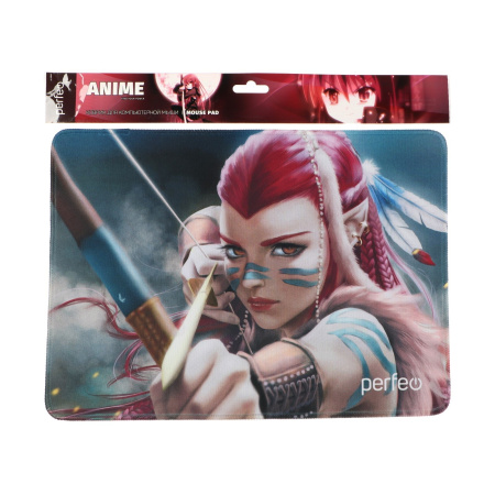 Коврик Perfeo для компьютерной мыши "Anime", Рис.6 (350*250*4 мм), ткань+резиновое основание