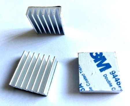 Радиатор  20*20*6мм, алюминий, 8217-5