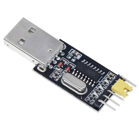 Конвертер (преобразователь) интерфейсов USB - UART TTL, CH-340, USB-A