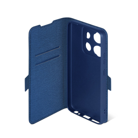 Чехол-книжка для Infinix Smart 7/Tecno Spark Go 2023/Pop 7 Pro/Pop 7 DF inFlip-22 (blue)