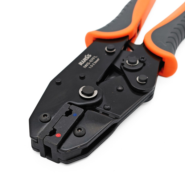 Кримпер Iwiss IWS-07FL, 0.5..2.5кв.мм, РФИ-4.8 РФИ-6.3
