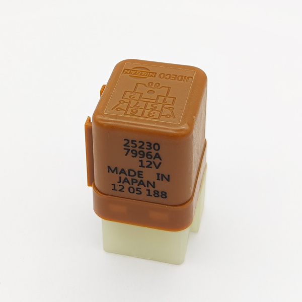 Реле электромагнитное DC 12в, DPDT, 28.7*28.7*46.4мм, Jideco 25230 7996A