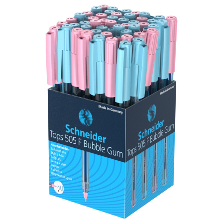 Ручка шариковая SCHNEIDER Tops 505F  0.8мм., Bubble Gum (150510)