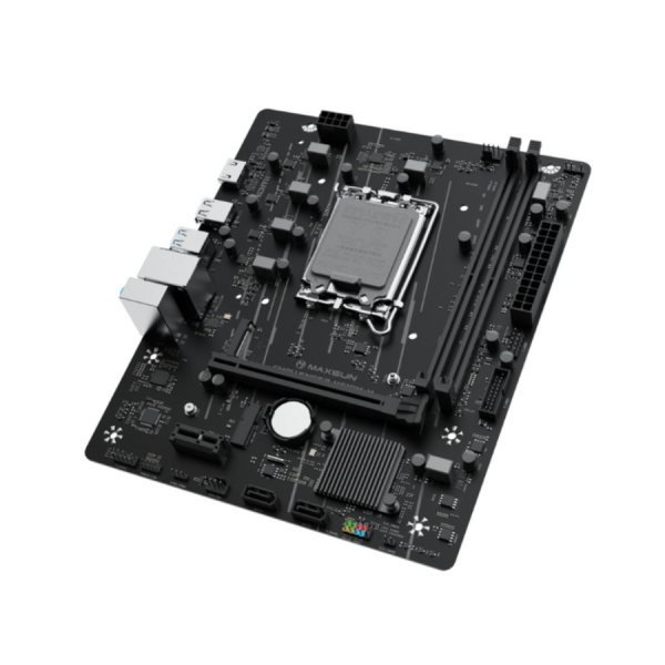 Мат.плата S1700 H610 MAXSUN Challenger H610M-H V1 (mATX,2DDR4,M.2,PCI-E16,PCI-E,3SATA,HDMI,PC3200)