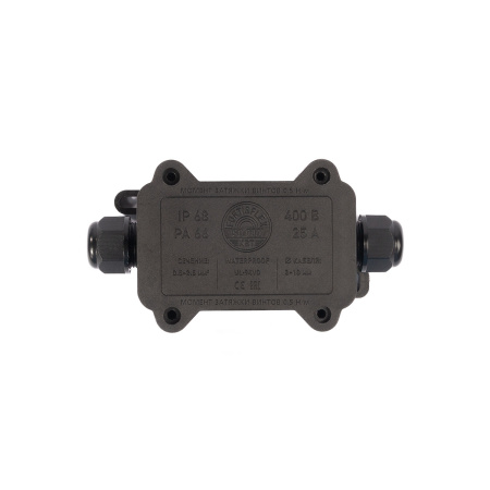 Коробка распределительная герметичная ОУ,  81.5*56.5, 2 мембранных ввода, IP68, Fortisflex MG Box S-2