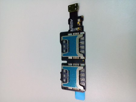 Шлейф Samsung G800/S5 mini на разъем SIM/MMC