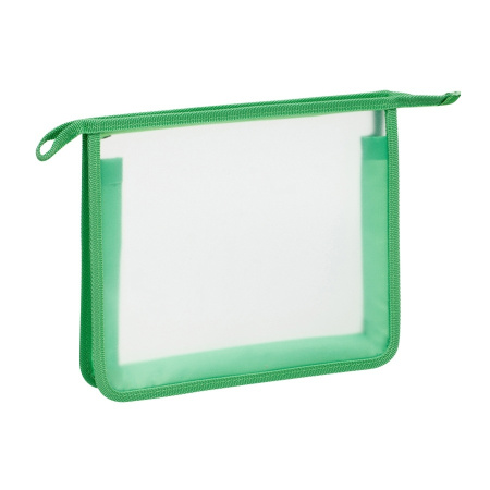 Папка для тетрадей А5 ArtSpace 1 отделение, прозрачная/неон, пластик, на молнии (ПТ750_42188)