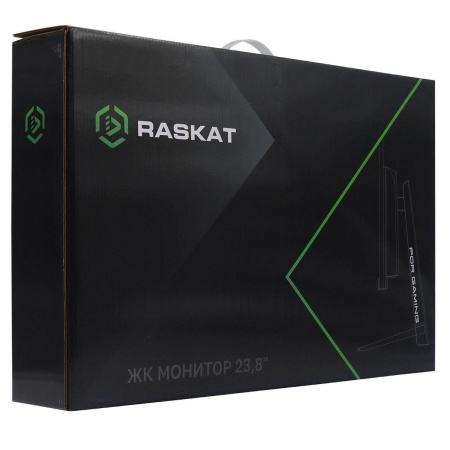 Монитор 23.8" Raskat I24F16D 23.8" (IPS, 1920x1080, HDMI+DP, 5ms, 178°/178°, 1000:1, 165Hz, Black)