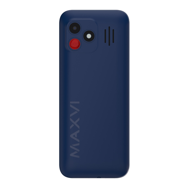 Сотовый Maxvi B33 Blue 2sim/3.36"/320*240/microSD/0.3МП/Bt/3000мАч/моноблок