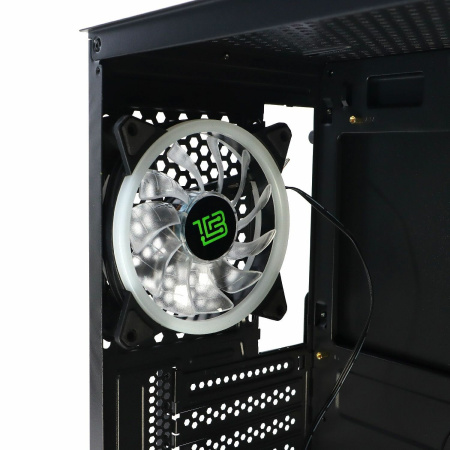 Корпус ATX 600w BaseTech eXtreme GFX-03 (USB3.0,Audio,TG,черный,4х120мм RGB)[BT-GFX-03-MESH-4F-RGB-600W]