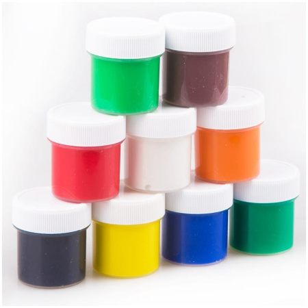 Гуашь 09цв. ArtSpace "Космонавты" 20мл. (Gk-09_740)