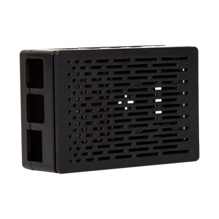 Корпус ACD RA509  Black ABS Case (Install 3010/3007 Fans or 3.5 Inch Touch Screen), совместим с креплением VESA Mount, for Raspberry PI 4B