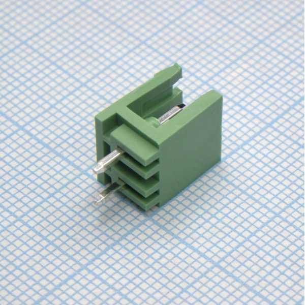 Клеммник разъемный  5.08мм, 2конт, 15а, 300в, прямой, 2EDGV-5.08-02P-14-00A(H)