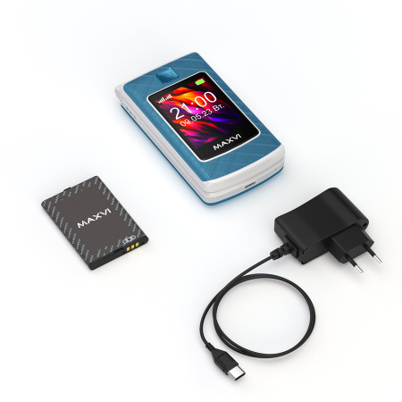 Сотовый Maxvi E28 Marengo 2sim/2.8+2.4"/320*240/microSD/0.3МП/Bt/раскладушка