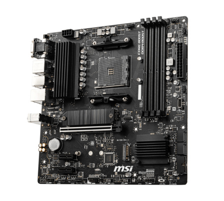 Мат.плата SocAM4 AMD B550 MSI B550M PRO-VDH (mATX,4DDR4,2M.2,PCI-E16,2PCI-E,DP,HDMI,VGA,PC4400)