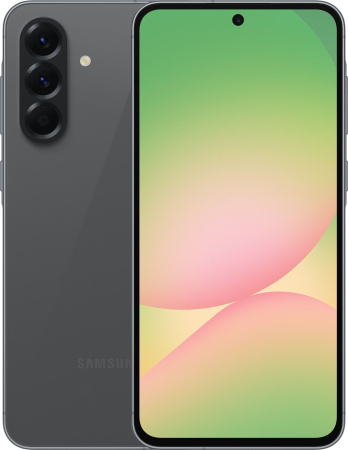 Смартфон Samsung Galaxy A56 SM-A566 8Гб 256Гб Awesome Graphite 6.7", AMOLED, 2340*1080, 1*2.9+3*2.6+4*1.95ГГц, 50+12+5Мп, 12Мп, 5G, NFC, 5000мАч, And1