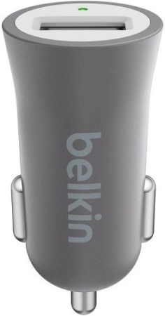 Автомобильное_З\У - USB_2.4A Belkin Universal Car Charger,Grey (F8M730btGRY)
