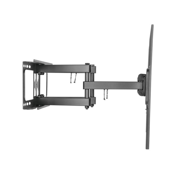 Кронштейн ITECHmount PTRB460LN черный настенный,для тв,37-70",до 40кг,от стены 56-464мм,с функцией наклона ＋5°～-15°,поворота 60° вправо / 60° влево,по