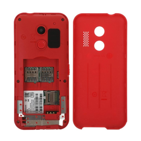 Сотовый Xenium X718 Red 2sim/1.77"/160*128/microSD/0.3Мп/Bt/1000мАч/моноблок