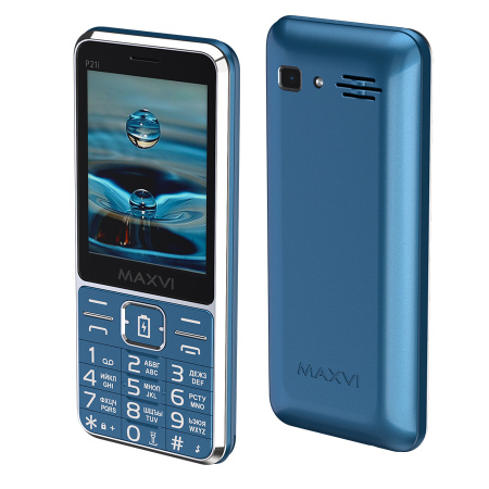 Сотовый Maxvi P21i Marengo 2sim/2.8"/320*240/microSD/0.3МП/Bt/2500мАч/моноблок