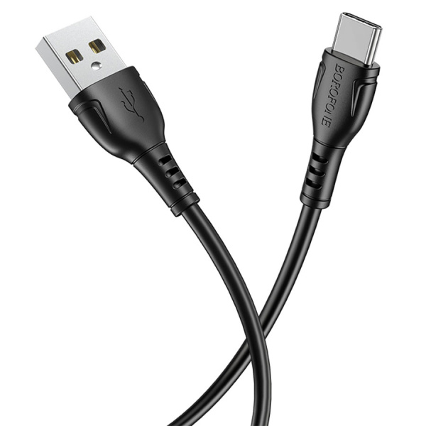 Кабель USB Type-C (m) - USB(m) BOROFONE BX51, 1м, 3.0A, черный