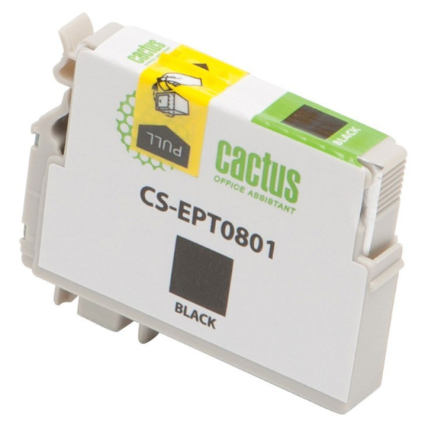 Картридж_струйный Cactus CS-EPT0801 для Epson Stylus Photo P50 Black