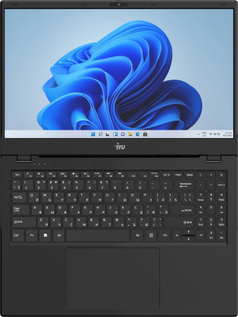 Ноутбук IRU Planio 15ING N-series N100 8Gb SSD512Gb Intel UHD Graphics 15.6" IPS FHD (1920x1080) FreeDOS black WiFi BT Cam 6000mAh (2058904)