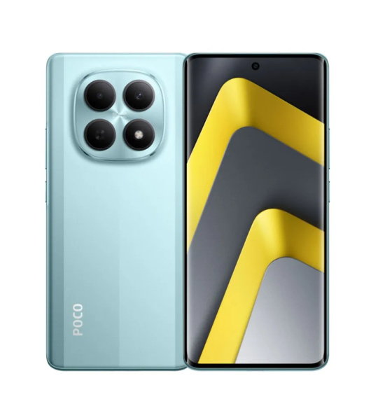 Смартфон POCO M8 5G 8Гб 256Гб Green 6.77", AMOLED, 2392*1080, 4*2.4+4*1.8Ггц, 50+2МП, 20Мп, NFC, 5G, 5520мАч, And 15