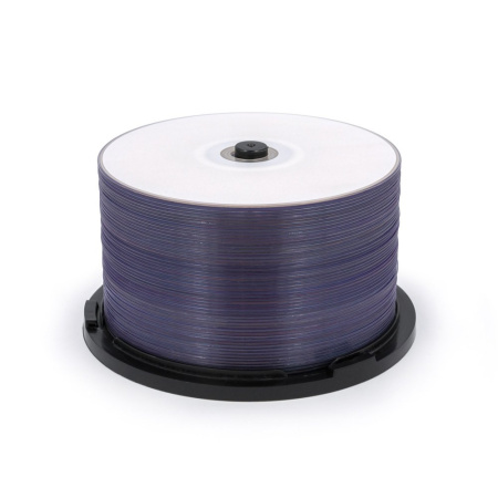 Диск DVD+R 50шт Mirex 4.7Gb 16x Cake Box Printable Ink-Jet (полная заливка) (UL130089A1B)