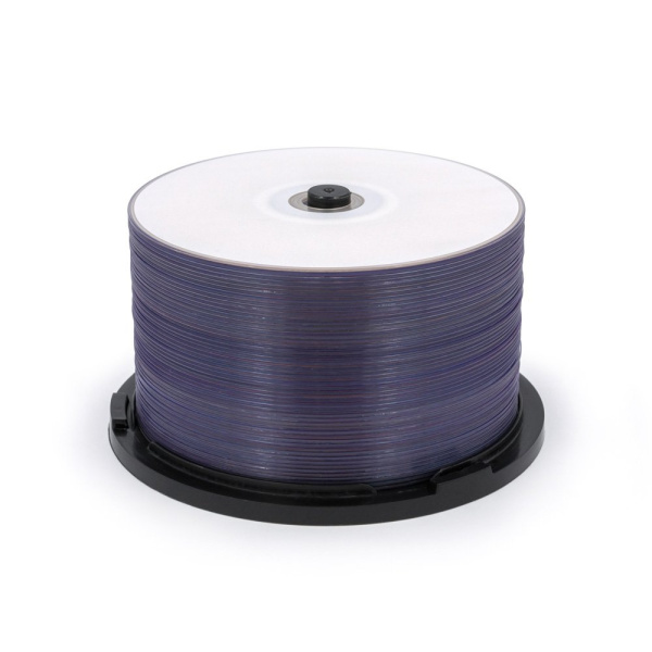 Диск DVD+R 50шт Mirex 4.7Gb 16x Cake Box Printable Ink-Jet (полная заливка) (UL130089A1B)