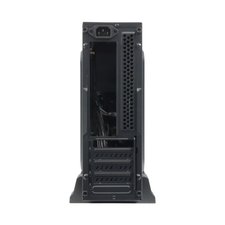 Корпус mATX 400w BaseTech SL-01 (USB3.0, Audio, черный,slim)