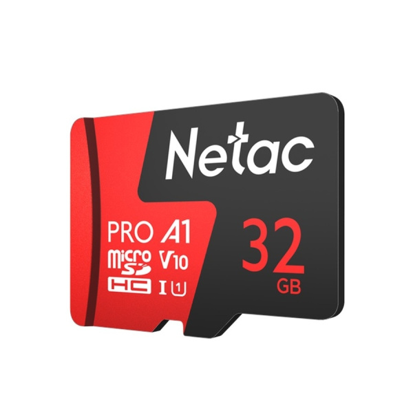Карта памяти MicroSDHC 32GB Netac P500 PRO Extreme PRO Class10 U1 [NT02P500PRO-032G-S](без SD адаптера) 100 Мб/с