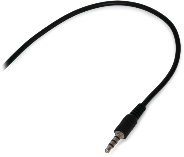 Гарнитура проводная Оклик HS-M600 накладные, кабель 1.8м, Черный