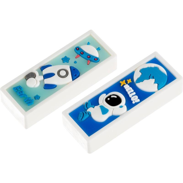 Ластик DELI "Space" ассорти (71133)