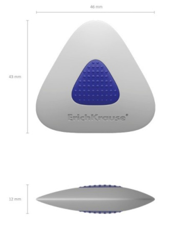 Ластик Erich Krause "Smart Triangle" (45551)