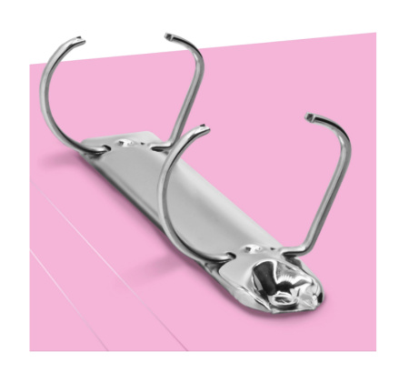 Папка 2 кольца Бюрократ "Gems", 32мм, 700мкм, GEM0812/2RPIN