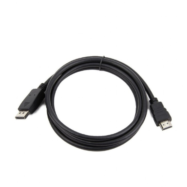 Кабель DisplayPort(m) - HDMI(m)  10м Cablexpert, черный (CC-DP-HDMI-10M)