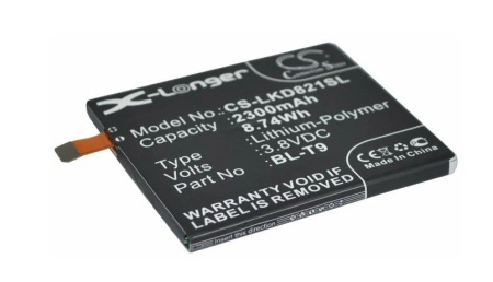 АКБ (аккумулятор) LG BL-T9 ( D821 ) 3,8v 2300mAh