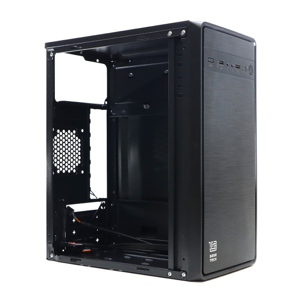 Корпус mATX 500w BaseTech M3401 (2*USB2.0,Audio,черный)[BT-M3401-500W-B]