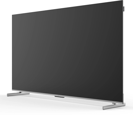 Телевизор QLED Digma Pro 75" Mini LED 75Q Google TV Frameless серебристый/серебристый 4K Ultra HD 144Hz MEMC DVB-T DVB-T2 DVB-C DVB-S DVB-S2 USB WiFi Smart TV