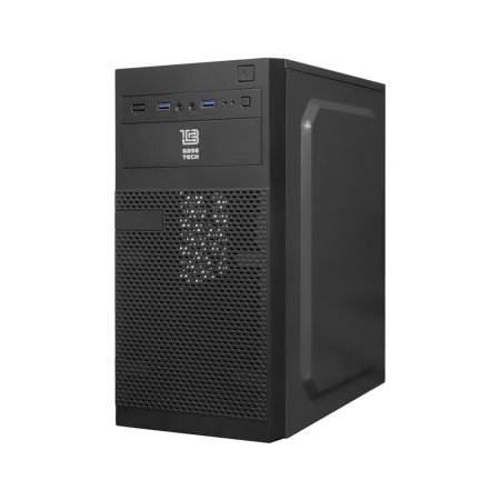 Корпус mATX Б_БП BaseTech M3408 (2*USB3.0,Audio,черный)[BT-M3408-B]