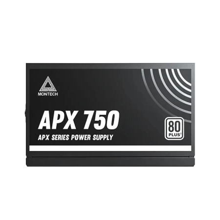 Блок питания 750Вт Montech APX 750W (ATX 2.43,APFC,120мм,4PCI-E,6SATA,80+Standard)[XWYA11-750W]