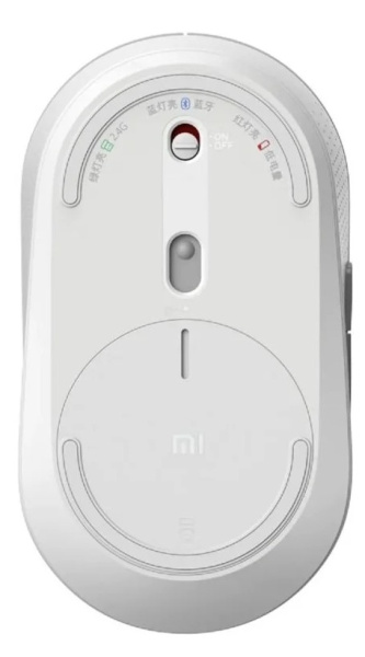 Мышь Bluetooth Xiaomi Mi Dual Mode Wireless Silent Edition оптическая, 1300dpi, радиус действия до 10, White