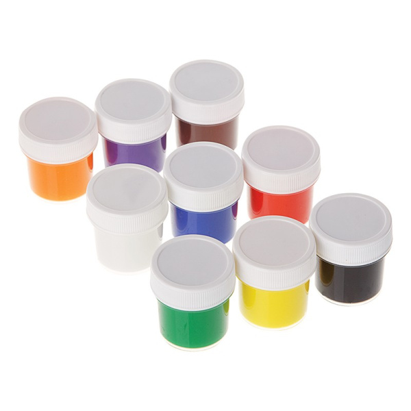 Гуашь 09цв. Мульти-Пульти 17,5мл. "Енот в Греции" (ГК_33582)