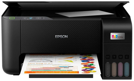МФУ Струйный Цветной A4 Epson EcoTank L3210 33 стр/м USB  СНПЧ
