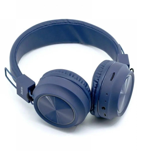 Гарнитура Bluetooth HOCO W25 полноразмерные, синие