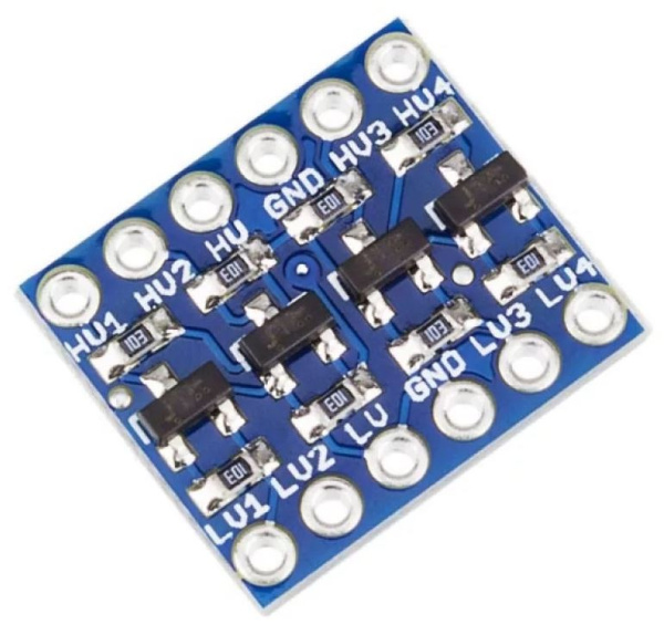 Преобразователь логических уровней 5в - 3в, 4 канала, I2C UART SPI